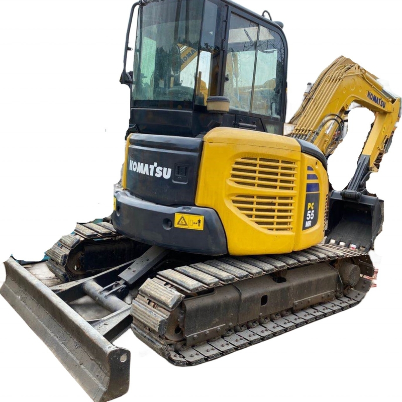 Excavateur mini japonais 5T Komatsu PC55 moteur EPA en bon état Shanghai
