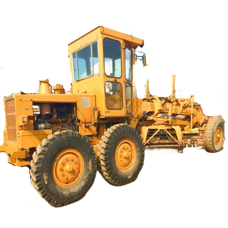 Machine d'occasion Japon Peinture originale Komatsu GD505A 20 tonnes au Japon avec moteur CAT