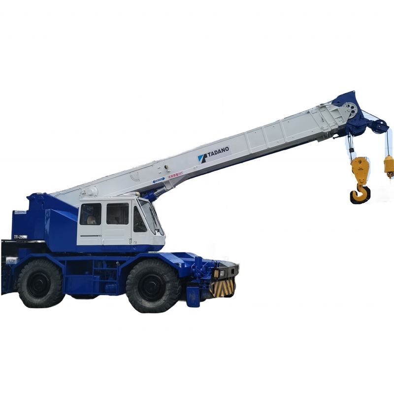 Une grue usée Tadano TR-250M de 25 tonnes avec peinture d'origine en excellent état.
