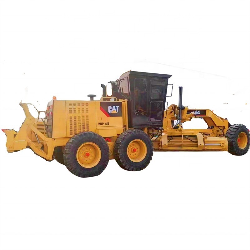 140G Caterpillar Cat de seconde main 140G Grader en bon état avec peu de temps de travail