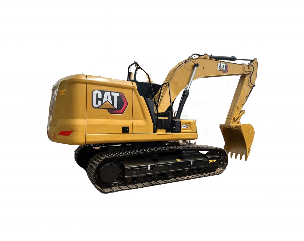 CAT 320GC Excavateur d'occasion en bon état avec pompe hydraulique Liyuan et seau de 0,3m3