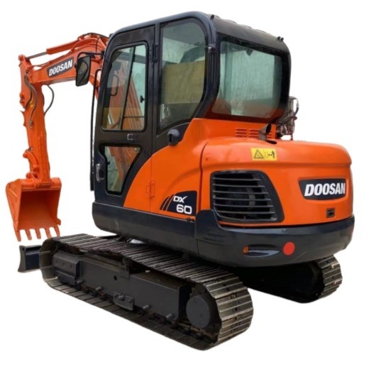 Pompes hydrauliques Liyuan Doosan DX60 Mini Excavatrice Japon Originale Peinture Excavatrice au Japon
