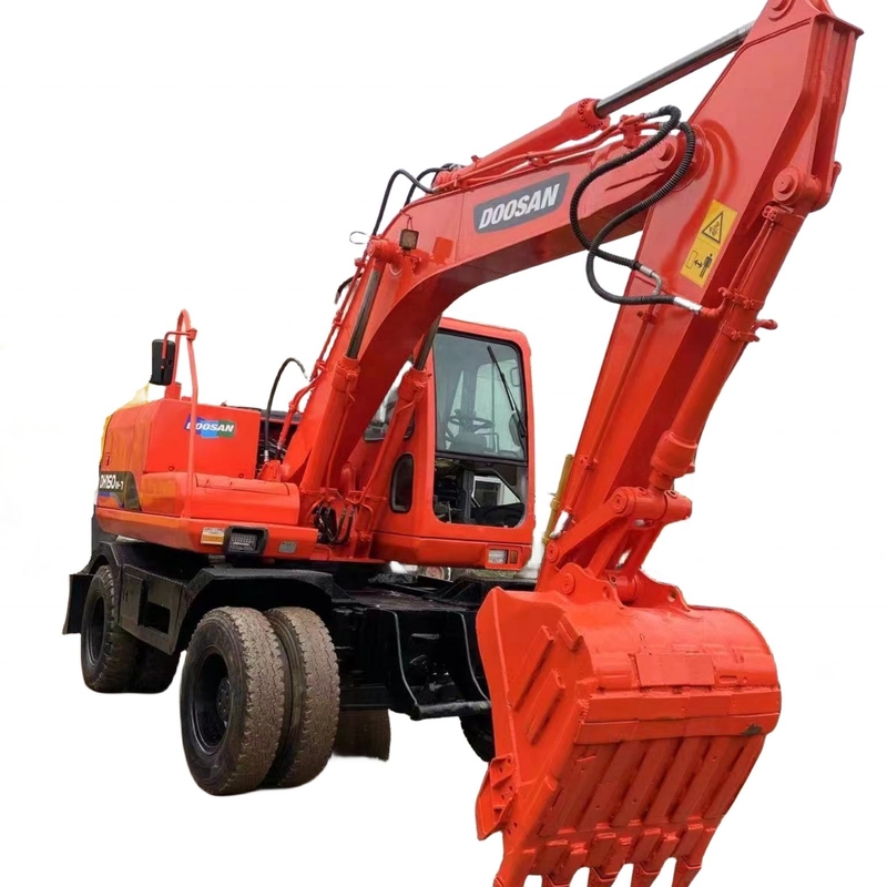 Japon Doosan DH150W-7 Creuseuse avec peinture originale et capacité de seau de 0,1 m3 au Japon