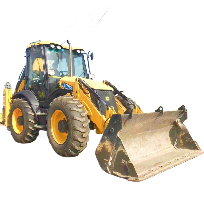 Jcb 4CX chargeuse de remorqueuse utilisée 20 tonnes Japon Chargeuse de peinture d'origine Chargeuse à roues mobiles