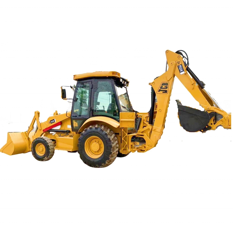 Efficacité opérationnelle élevée 20 tonnes chargeuse de remorqueuse utilisée JCB 3CX Japon Peinture originale