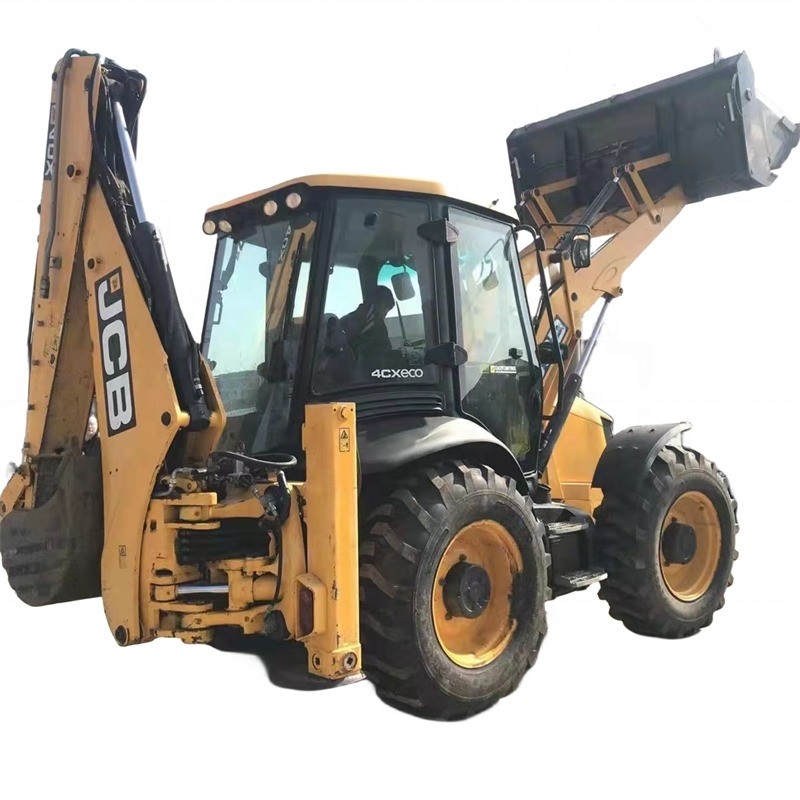 Charge nominale de 8 TON Chargeuse à remorqueuse JCB 4CX utilisée, de faible durée de travail et en bon état