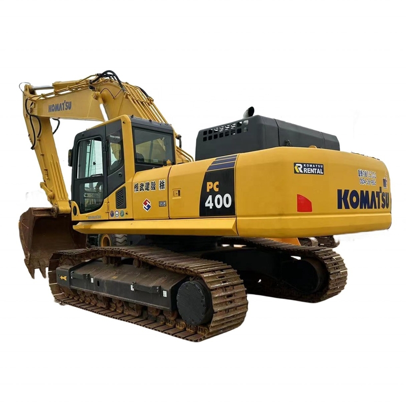 Faible temps de travail Japon Original Komatsu PC400-8R Excavateur à rampe avec moteur EPA