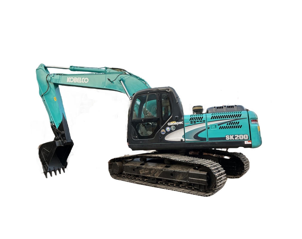 Excavateur Kobelco SK210LC d'occasion avec pompe hydraulique Liyuan et peinture originale au Japon