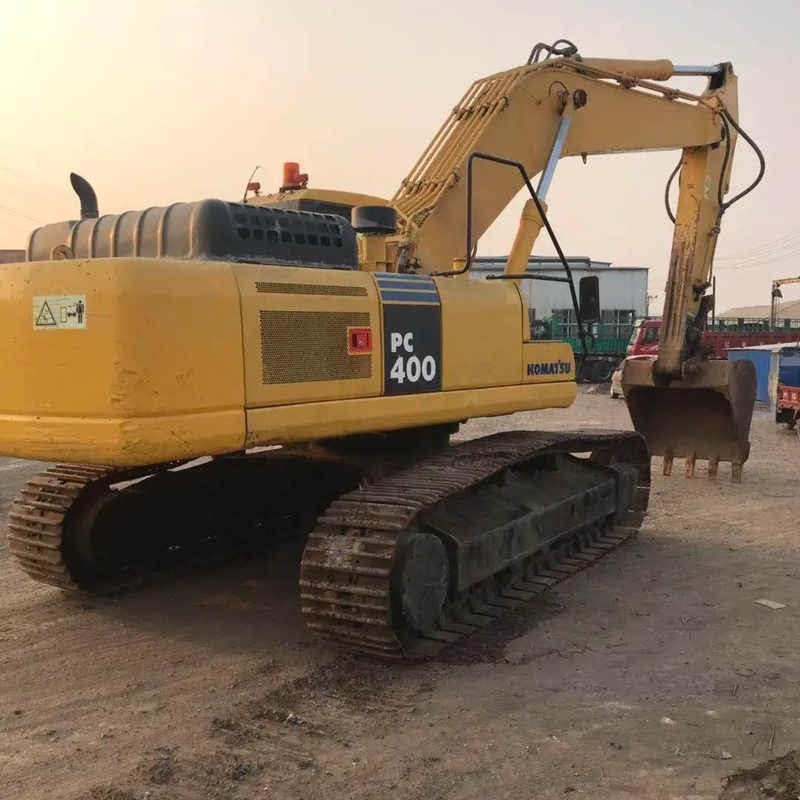 Komatsu PC400-7 Crawler Digger avec moteur d'origine et certification EPA à Shanghai