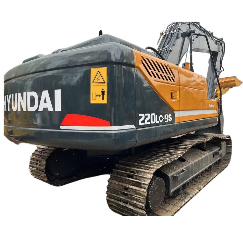 Corée Robex220lc-9s EPA Moteur Hyundai 220 Excavator avec peinture originale