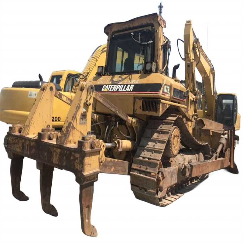 Modèle 2020 Dozer CAT D7R d'occasion Bulldozer à chenille d'origine avec moteur diesel CAT