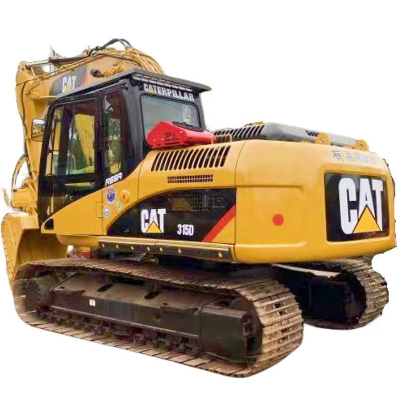 15 tonnes Stabilité hydraulique Excavateur japonais original CAT 315d d'occasion avec avantages