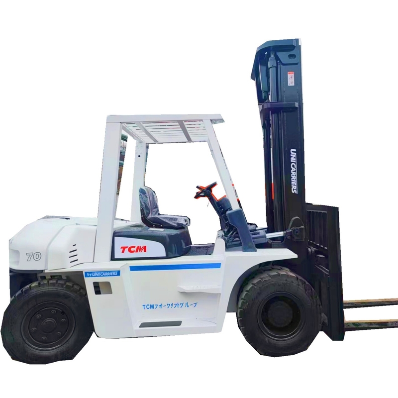 2019 TCM utilisé 7 tonnes chariot élévateur en bon état Japon fait Blanc Chariot élévateur d'occasion