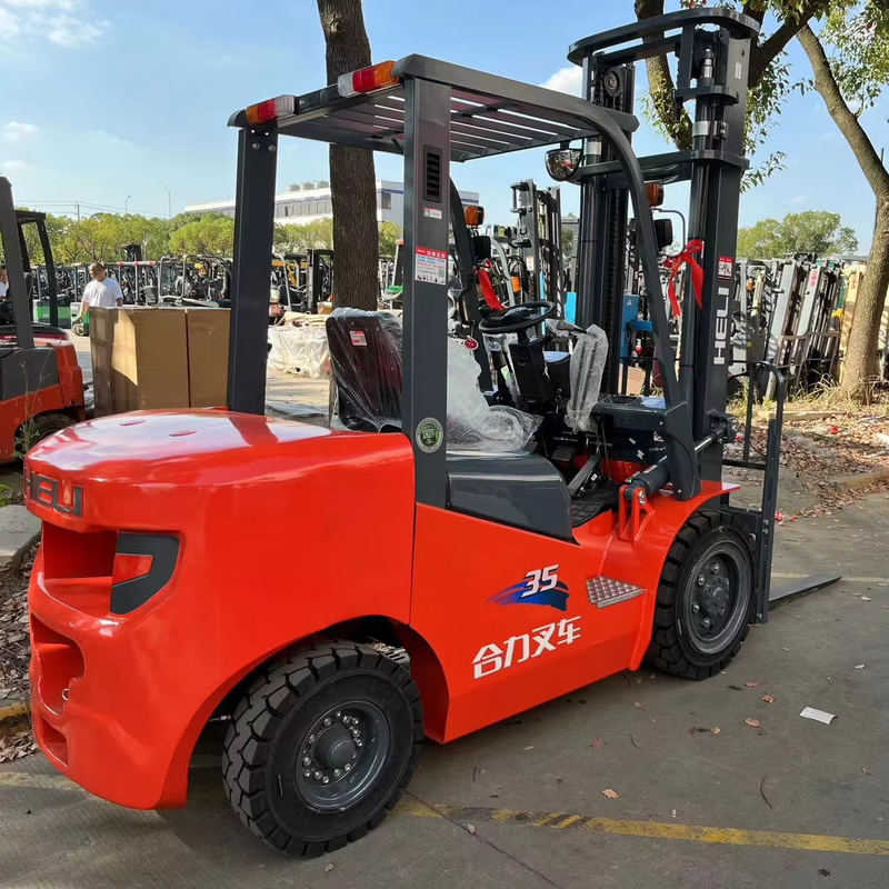 3500 kg héli 35 3,5 tonnes chariot élévateur usé en bon état pour les petites entreprises