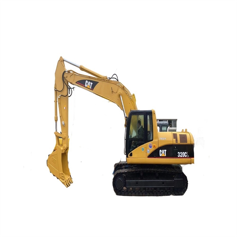 Excavateur à chenille d'occasion japonais d'origine CAT 320cl adapté à tout chantier de construction