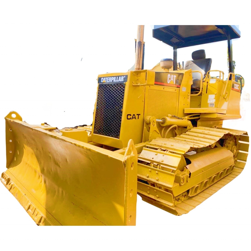 Bulldozers CAT D3C de couleur originale japonaise avec bulldozers hydrauliques utilisés