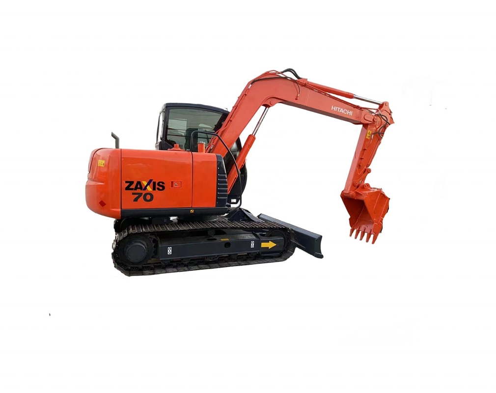 Excavateur d'occasion Hitachi ZX70 à faible temps de travail et à bonne performance