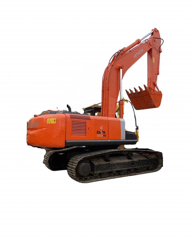 Excavateur Hitachi ZX350 d'origine japonaise avec machine lourde et poids de fonctionnement de 35 tonnes