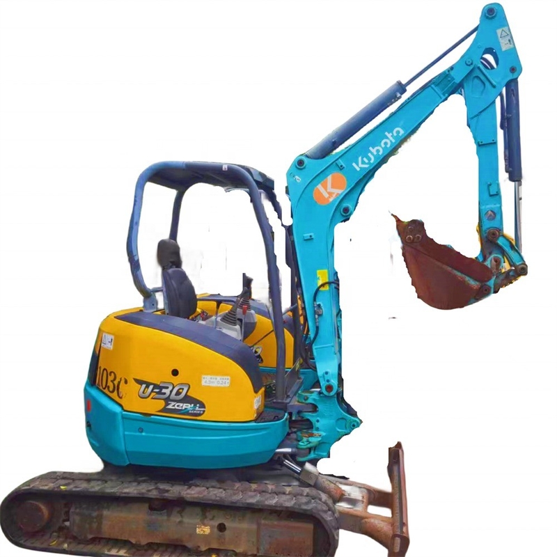 Excavateur japonais KUBOTA U30 d'occasion Excavateur hydraulique original en bon état