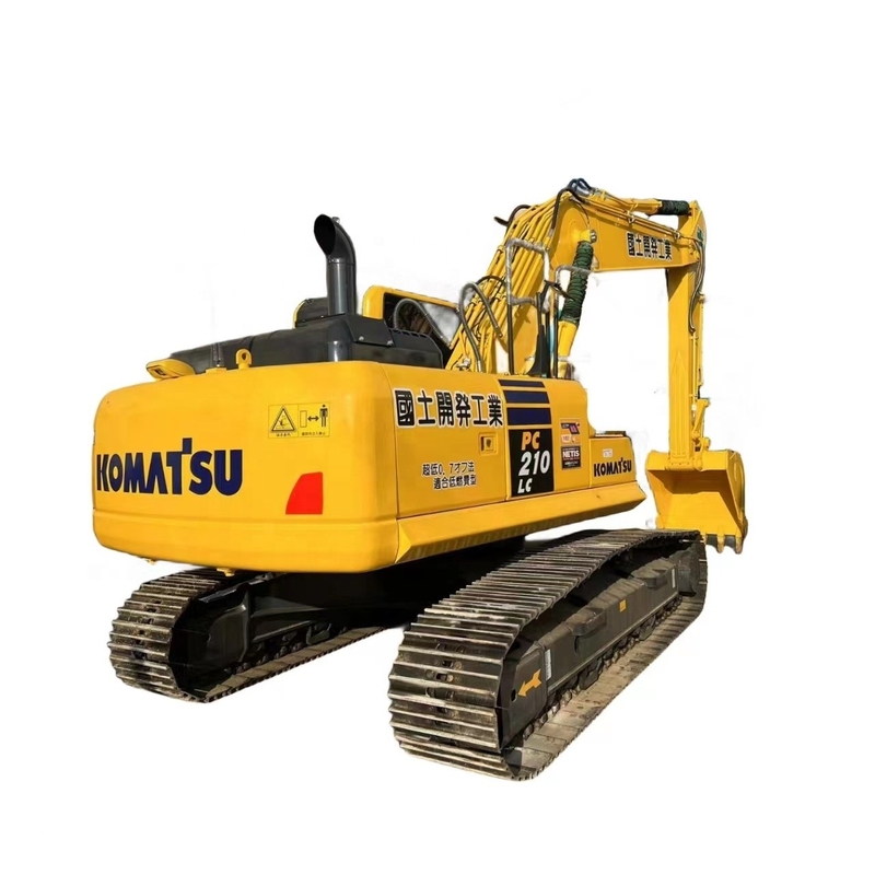 Poids de fonctionnement 21 tonnes Komatsu PC210-8 Excavateur d'occasion Basse durée de travail Creuseur