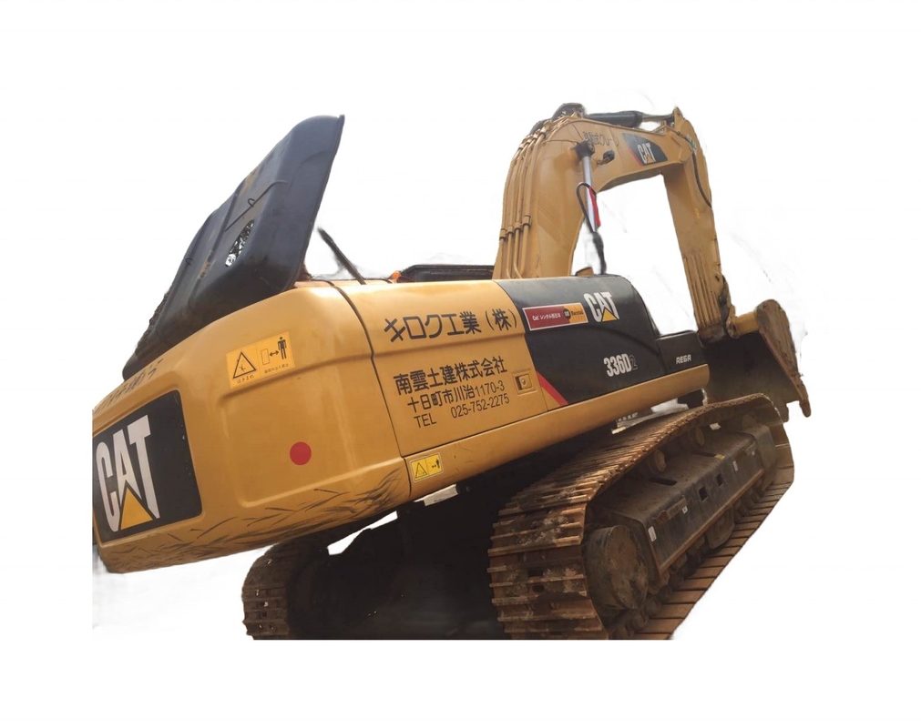 CAT 336D Excavateur d'occasion Japon Machine à ramper Peinture originale Excavateur de terre mobile