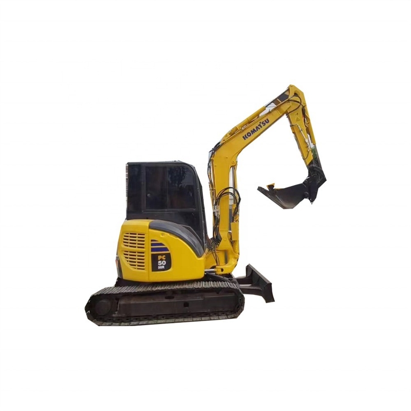 Excavateur d'occasion Komatsu PC50MR Japon Mini Excavateur de 5 tonnes en excellent état