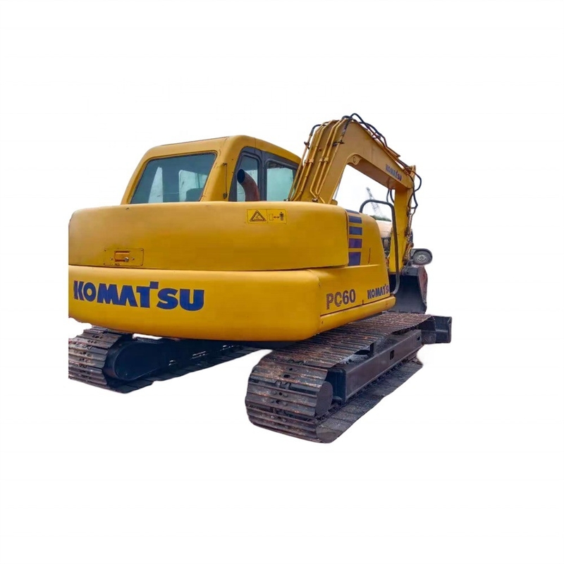 Excavatrice PC60 utilisée de Komatsu avec un bon système hydraulique et un moteur japonais original