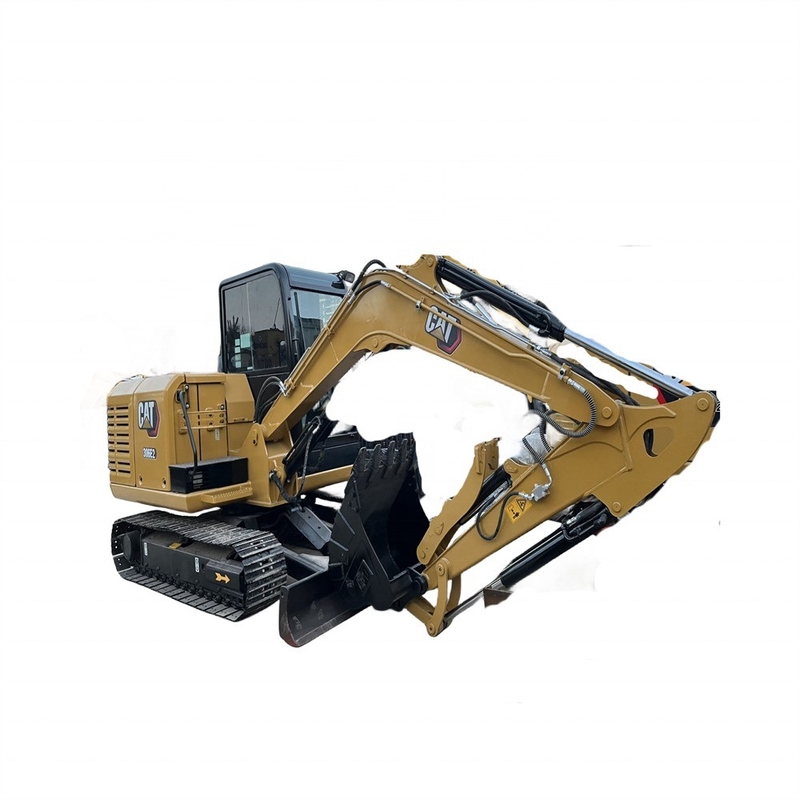 Excavatrice utilisée de petite taille de 6 tonnes CAT 306E2 Excavatrice hydraulique à chenille Poids de fonctionnement 6 tonnes