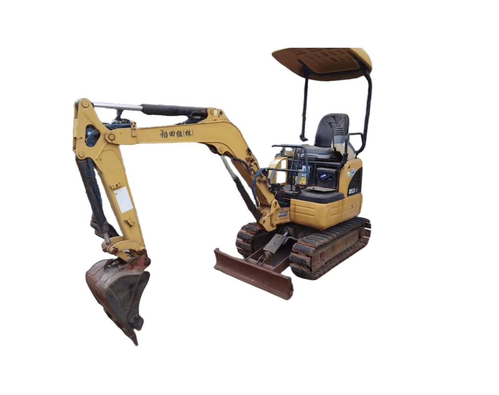 1600 KG Mini équipement utilisé Caterpillar Excavator CAT 301.5CR en excellent état