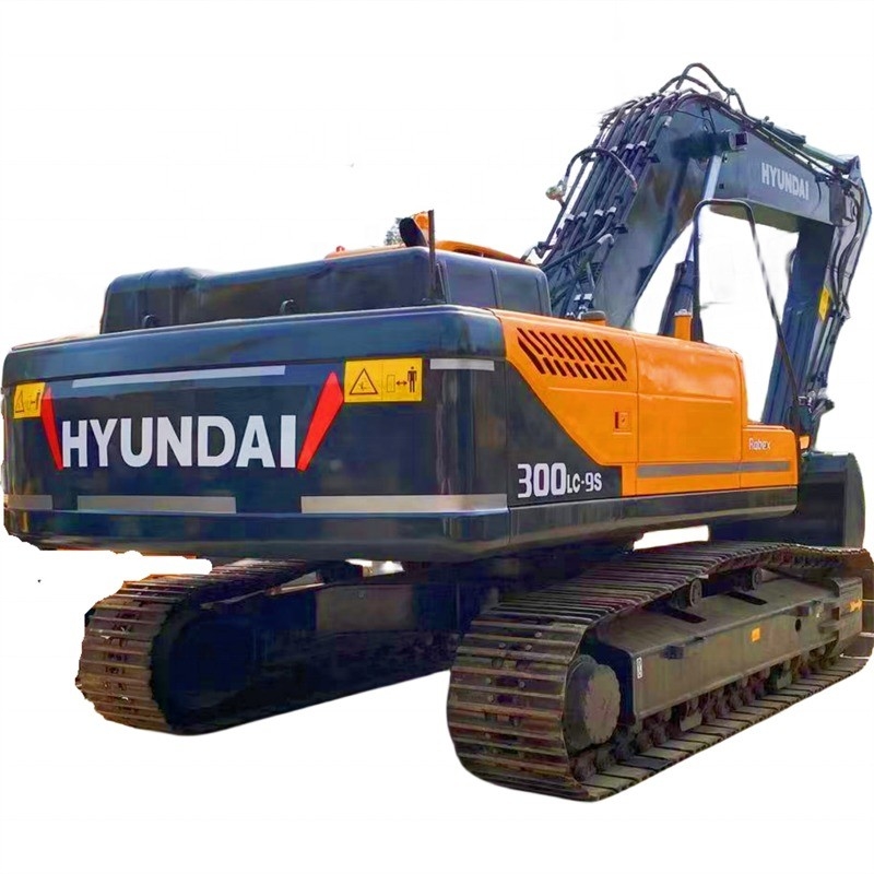 Moteur diesel 128 kW Usine de seconde main Corée fabriquée Excavateur 300LC-9 Excavateur d'occasion en bon état