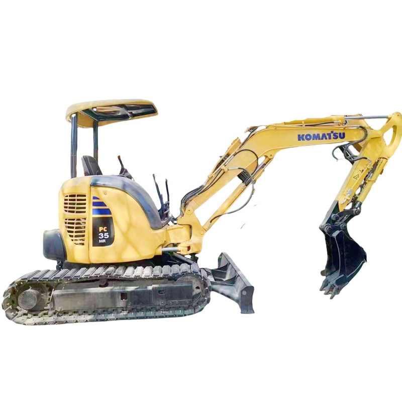 Couleur originale Komatsu Pc35MR Boutique Excavateur PC35 d'occasion en bon état