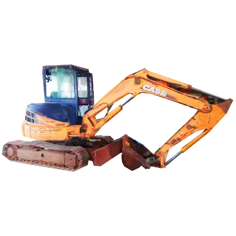 20KW CASE CX60B Mini Excavator Bonne performance à un prix abordable pour les projets de construction