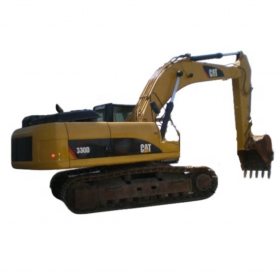 Excavateur d'occasion CAT 330D Excavateur à rampe avec de bonnes performances Basses heures de travail 0-2000