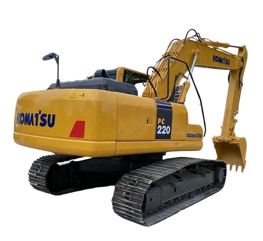 Excavatrice utilisée de Komatsu PC220 de 95 kW pour la construction Excavateur de 22 tonnes Machines du Japon