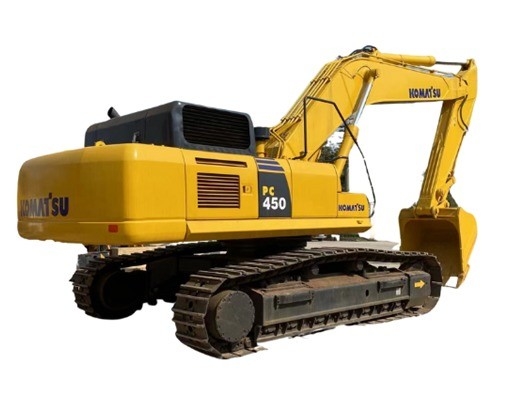 Le Japon a importé une excavatrice Komatsu PC450 d'occasion.