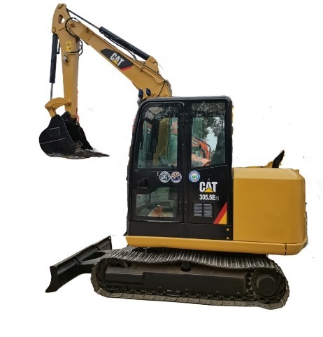 Excavateur hydraulique de type rampant 2022 Année Caterpillar 305 Petit creuseur en stock