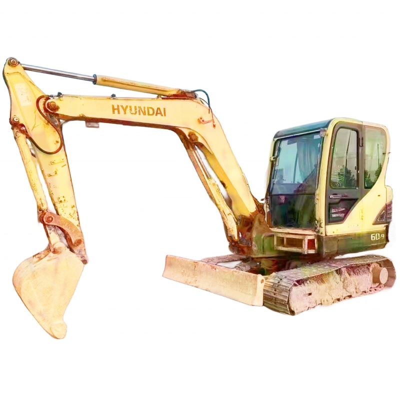 2022 Hyundai 60-9 Excavateur et bon état Excavateur hydraulique avec une capacité de seau de 1m3