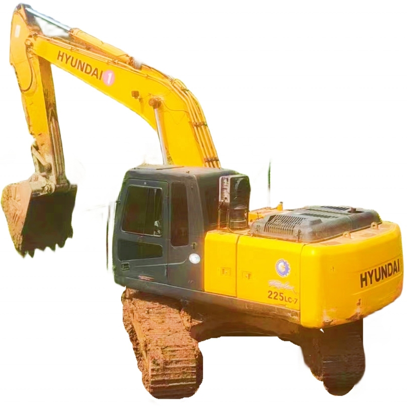 En bon état HYUNDAI 225LC-7 Excavateur d'occasion pour la construction et l'agriculture