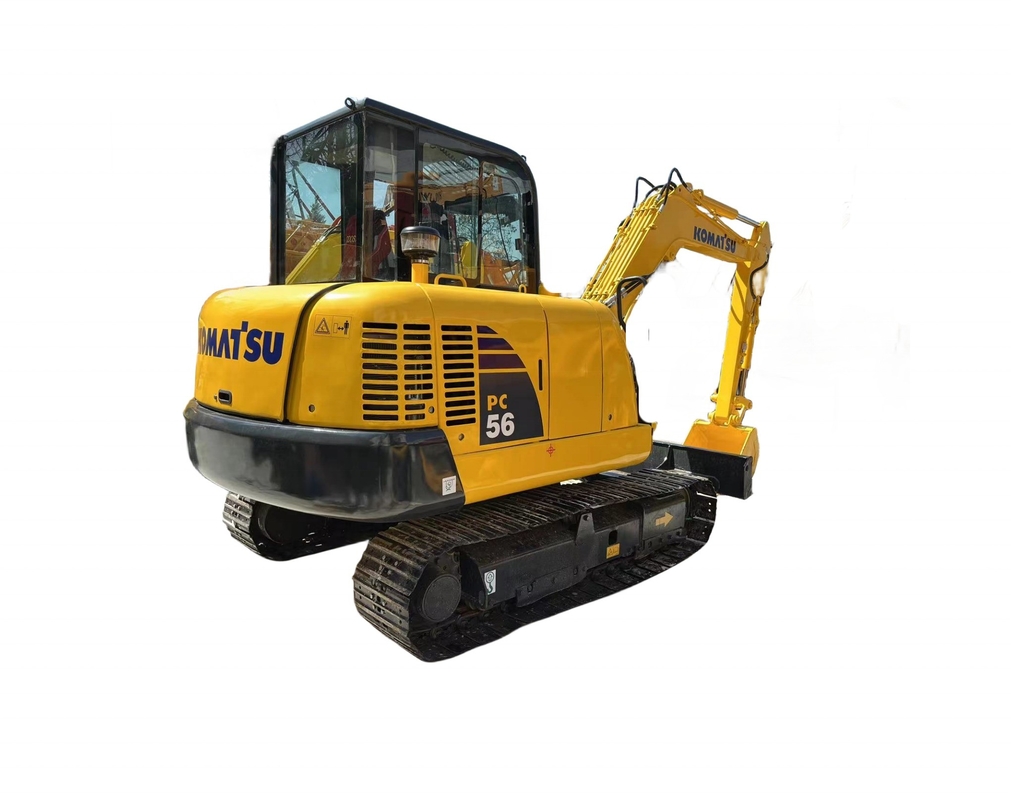 Excavateur mini PC56 utilisé à Shanghai /Excavateur Komatsu PC55mr utilisé fabriqué au Japon