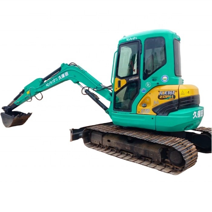 Excavateur japonais d'origine 5 tonnes Kubota KX161 avec moteur HINO 20kw en bon état