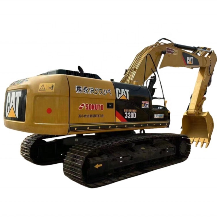 Peinture japonaise d'occasion Caterpillar 320D Mini Petite excavatrice en excellent état