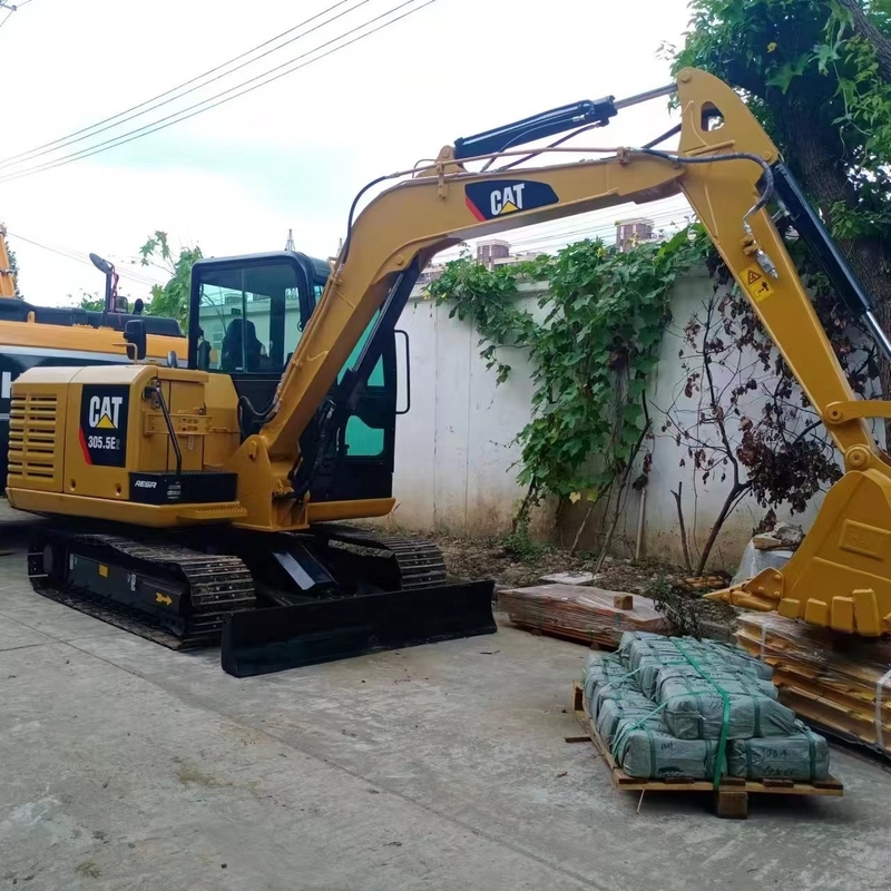 Excavateur CAT 303.5 en bon état avec soupape hydraulique Liyuan et moteur japonais