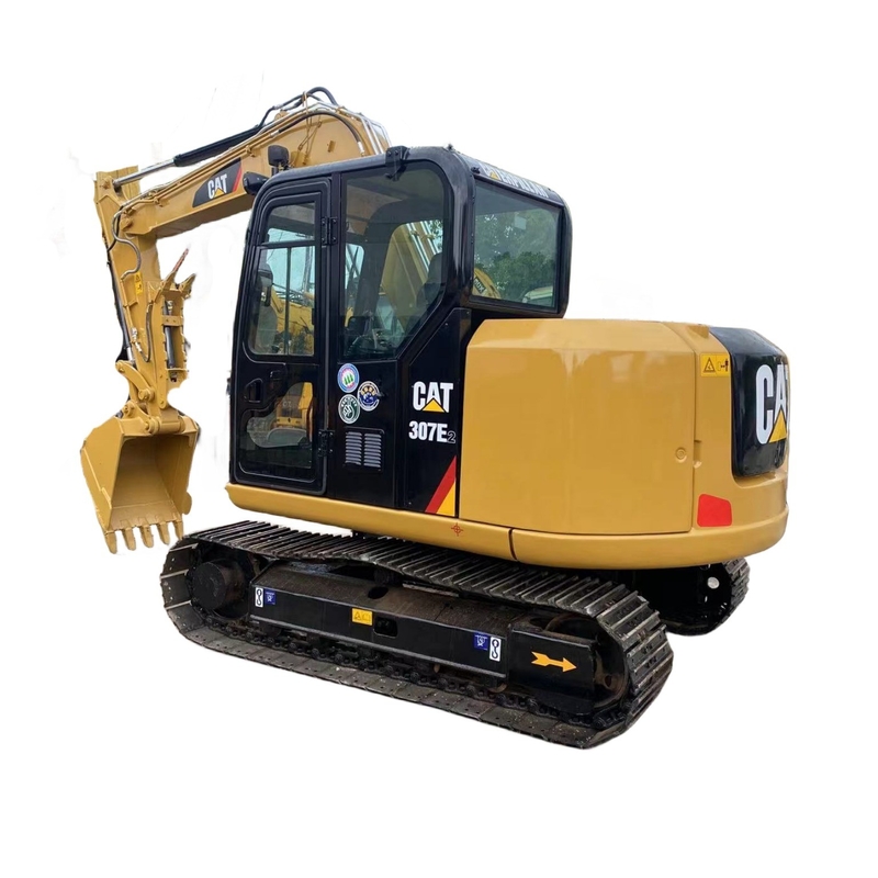 Excavateur à roues CAT 307E2 en bon état avec moteur japonais