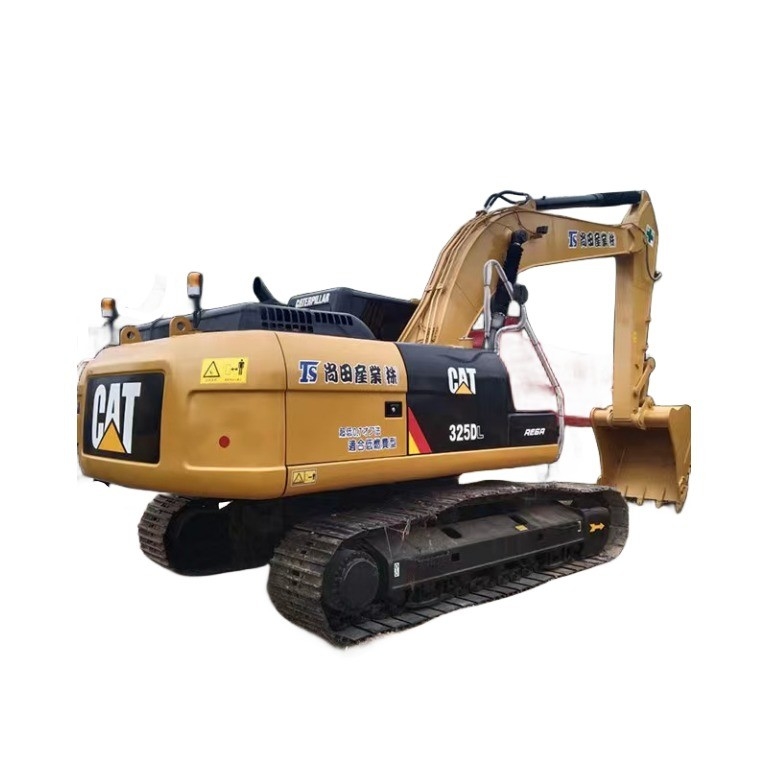 CAT 325d Excavatrice à chenille utilisée dans la construction avec de faibles heures de travail et une faible efficacité