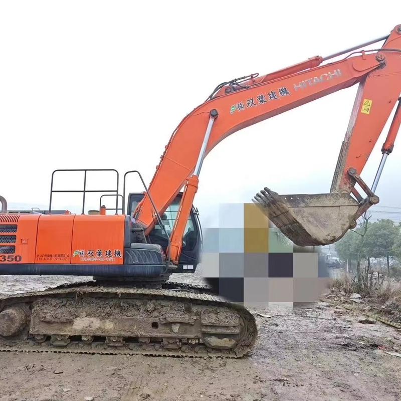 Excavatrice utilisée Hitachi ZX350G Crawler avec peinture d'origine et peu d'heures de travail 0-2000