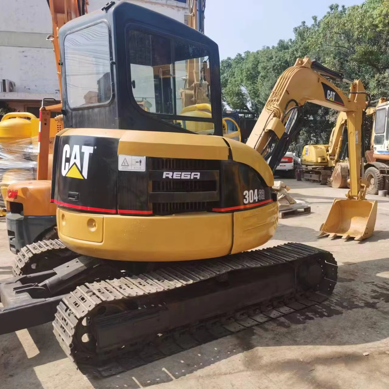 Excavateur à rampe hydraulique Cat 304SR Excavateur utilisé Type mobile