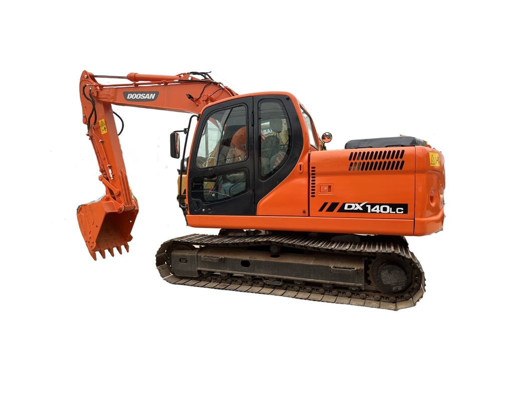 0.51M3 Capacité de seau Excavatrice Doosan 140LC utilisée avec des heures de travail faibles à Shanghai