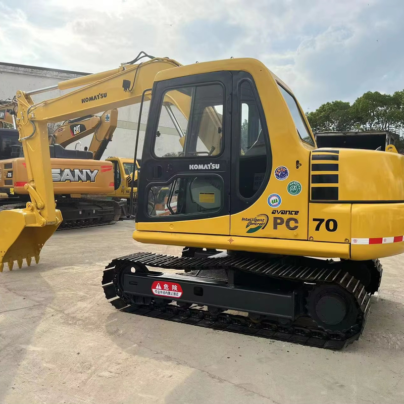 Excavateur Komtsu PC70 d'occasion de 2021 de 20 tonnes en bon état