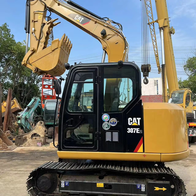 En bon état Excavatrice à roues CAT 307E2 utilisée 20000 KG
